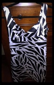 London Times satin bandage dress